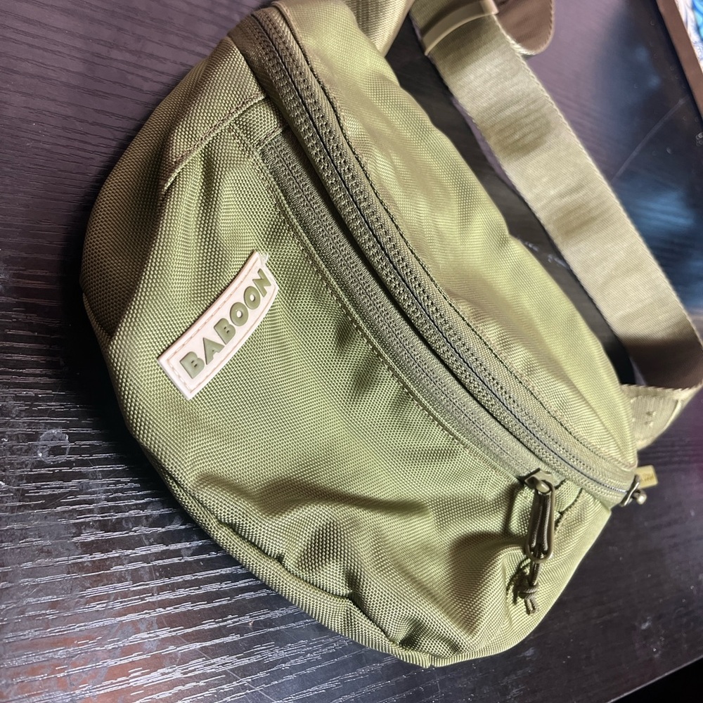 RARE ORIGINAL Baboon to the Moon Fanny Pack Army Green